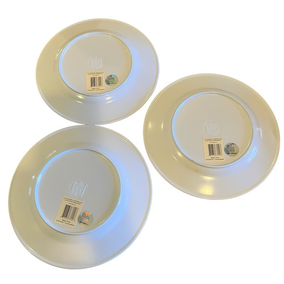 3 NFL Raiders Melamine Plates - Picture 3 of 5